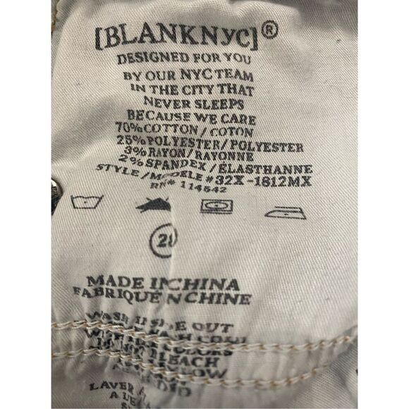 Blank NYC Skinny Jeans Ankle Cropped Womens Sz 28 - Picture 4 of 7